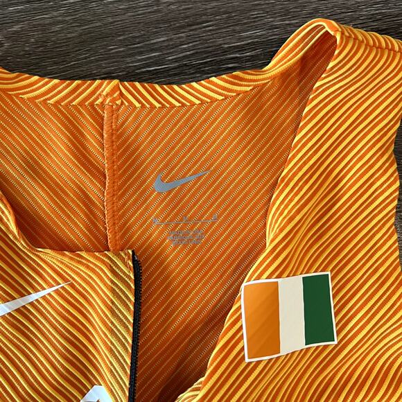 NIke Pro Elite Cote Divoire Track & Field Crop Top CI8233-812 Medium Made in USA - Picture 3 of 4